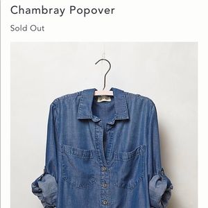 Cloth and Stone denim popover